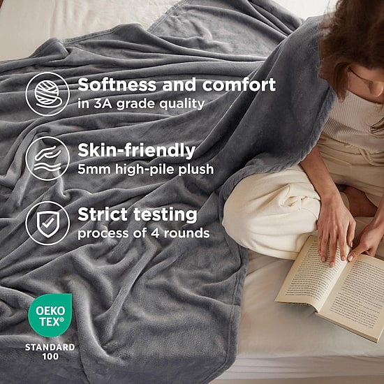 Bedsure® Soft Fuzzy Winter Washable Throw