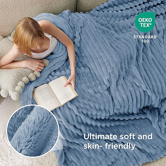Bedsure® Gentlesoft Fall Washable Throw