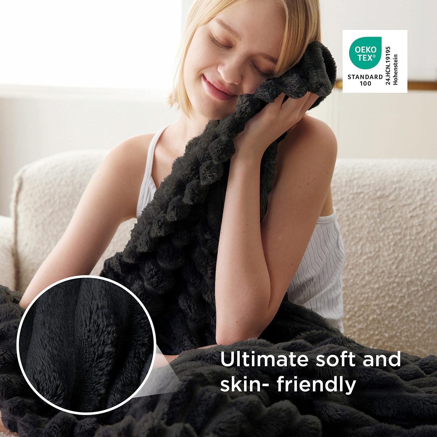 Bedsure® Gentlesoft Fall Washable Throw
