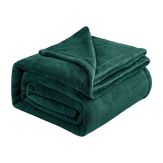 Bedsure® Flannel Solid Midweight Blanket