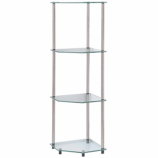 Wes 4-Tier Corner Shelf