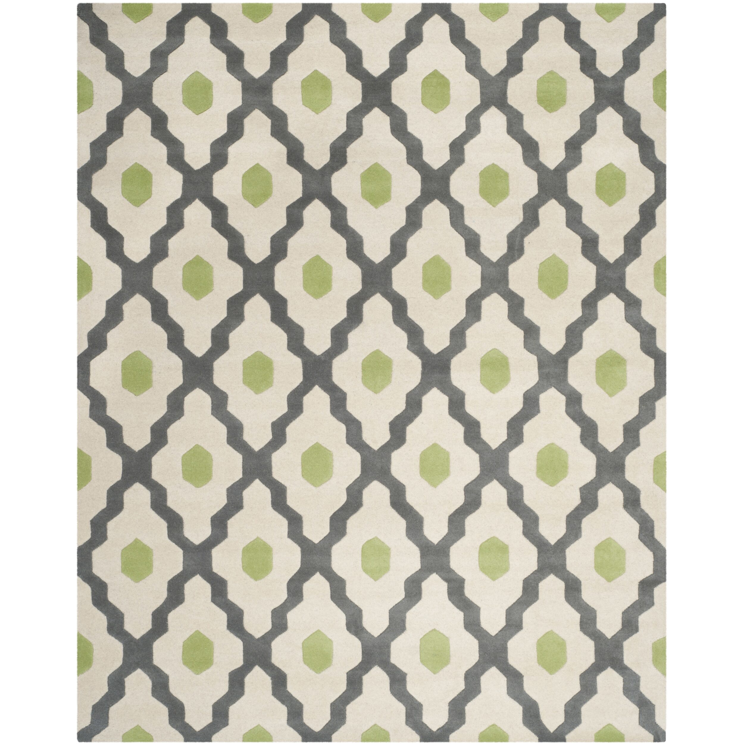 Safavieh Baldwin Geometric Hand-Tufted Wool Rug