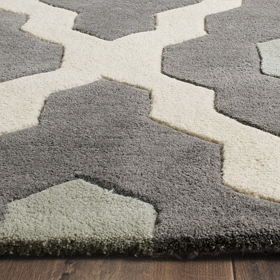 Safavieh Baldwin Geometric Hand-Tufted Wool Rug
