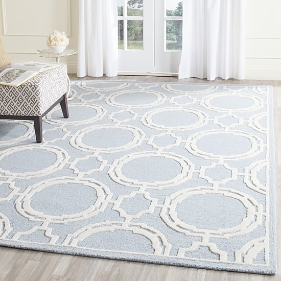 Safavieh Alex Geometric Hand-Tufted Wool Rectangular Rug