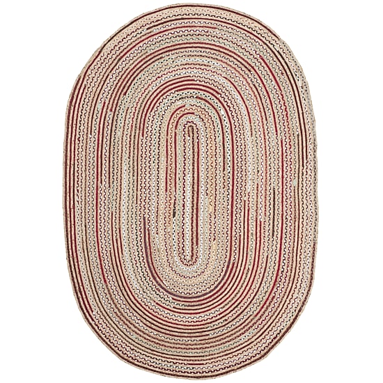 Safavieh Amaia Striped Oval Rug