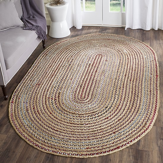 Safavieh Amaia Striped Oval Rug
