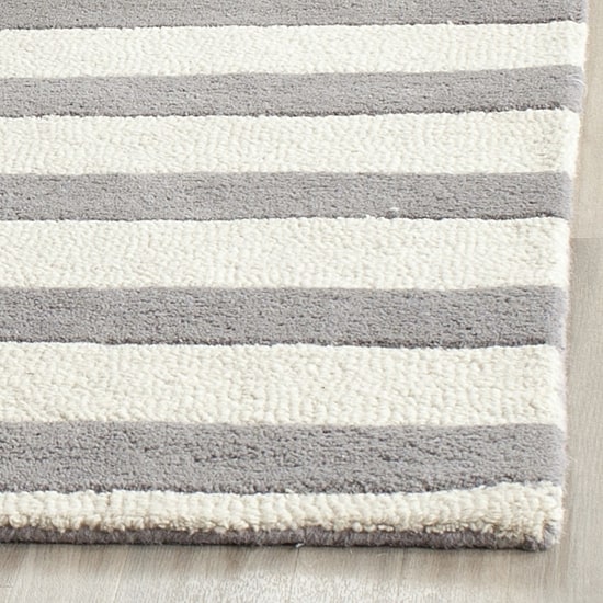 Safavieh Linette Stripe Hand Tufted Wool Rug