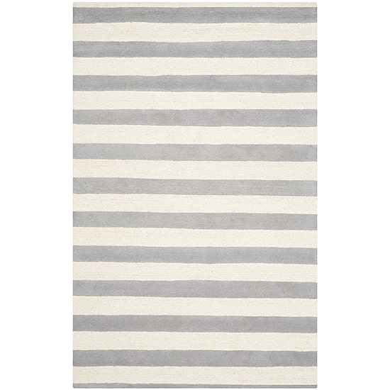 Safavieh Linette Stripe Hand Tufted Wool Rug