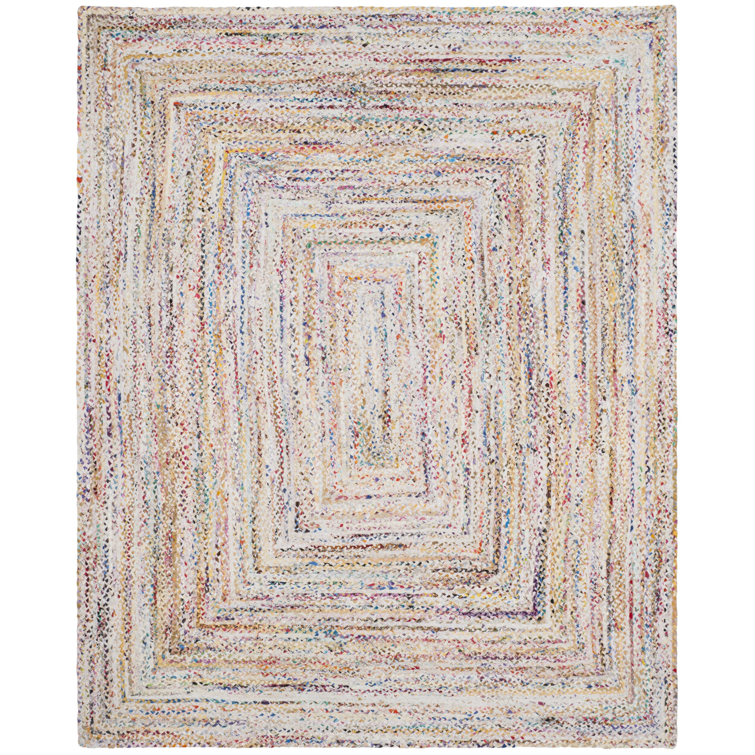 Safavieh Lecia Bordered Braided Cotton Rug
