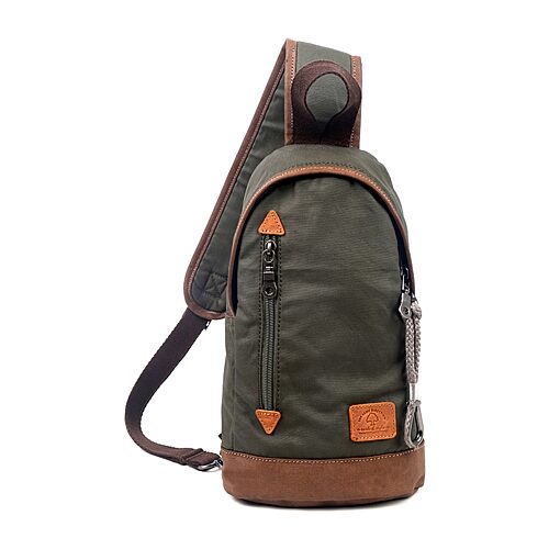 TSD Brand Urban Light Sling Bag Backpack, One Size, Green