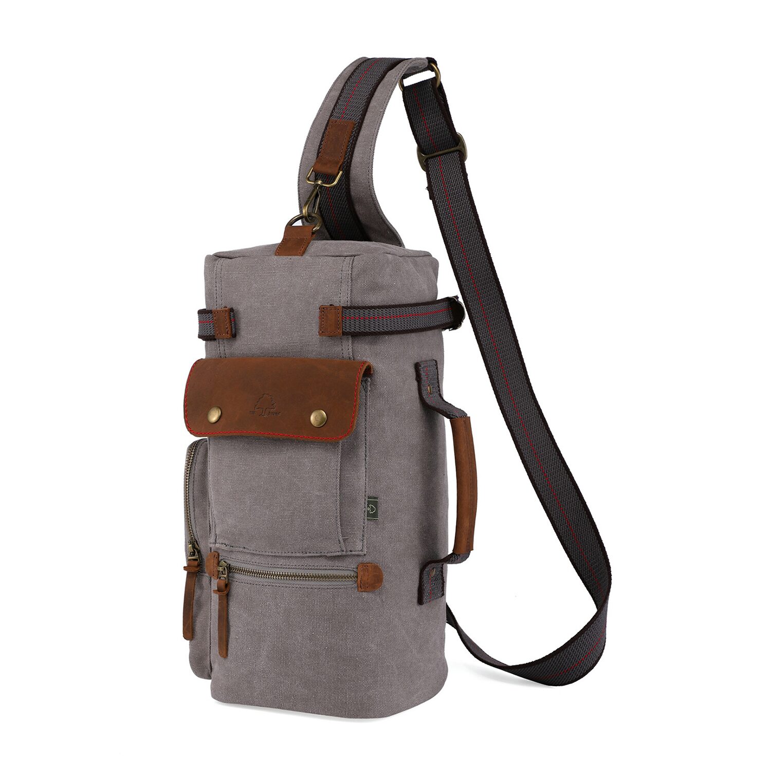 TSD Brand Hill Side Sling Bag Convertible Backpack