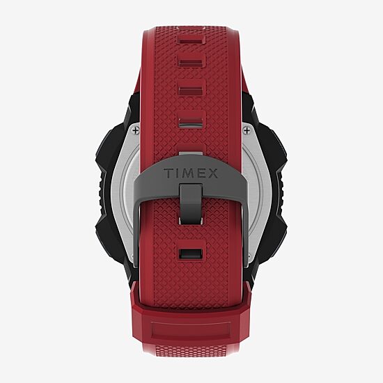 Timex UFC Mens Red Strap Watch Tw4b27600jt
