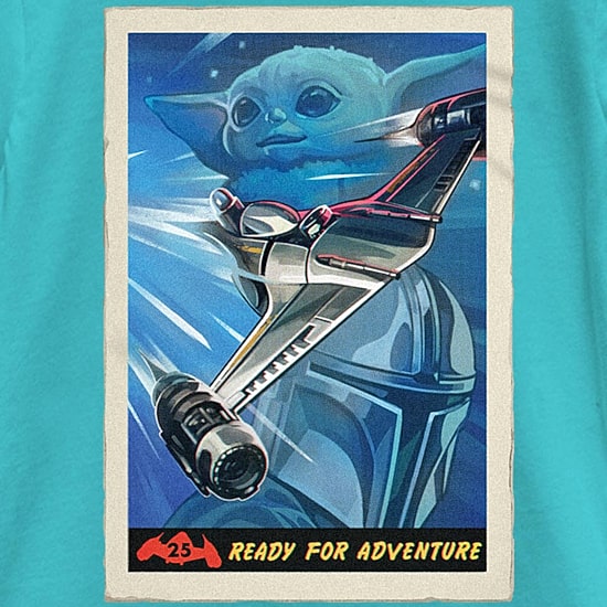 The Mandalorian Little & Big Kid Girls Crew Neck Short Sleeve Regular Fit Star Wars Graphic T-Shirt