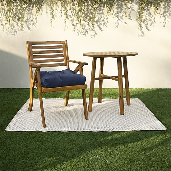 Mozaic Company Sunbrella Tufted Square Seat Cushion