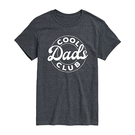 Mens Short Sleeve Cool Dads Club Graphic T-Shirt