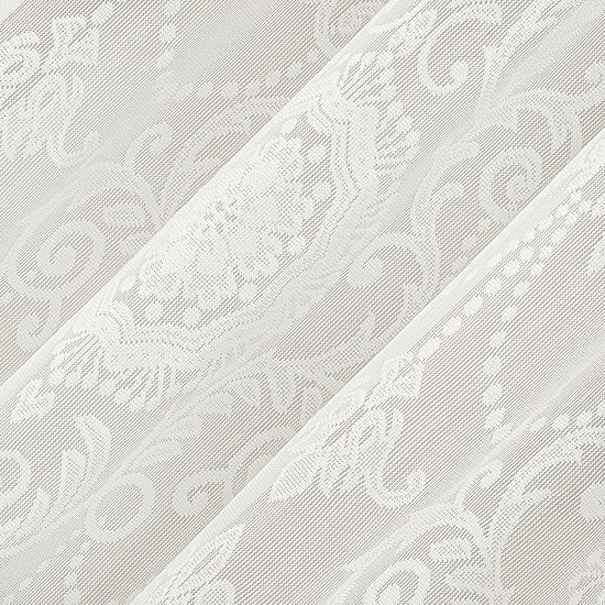 No 918 Nina Lace Rod Pocket Sheer Set of 2 Curtain Panel