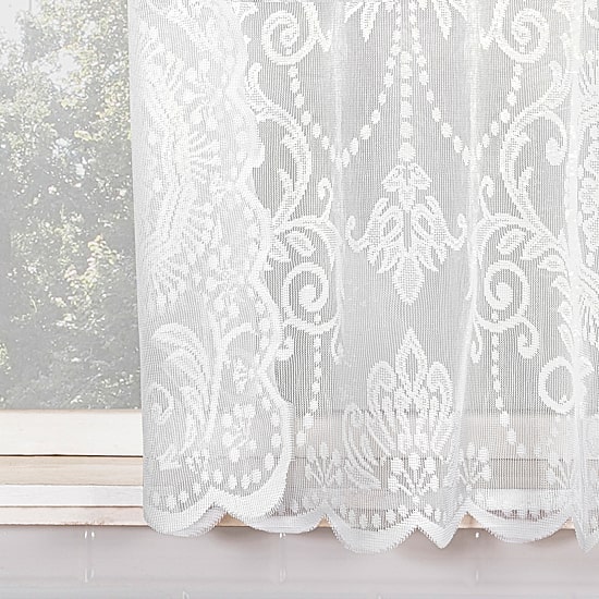 No 918 Nina Lace 2-pc. Rod Pocket Window Tier
