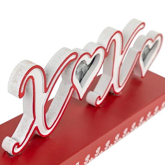 Northlight 12" Xoxo Valentine's Day 1-Opening Tabletop Frame