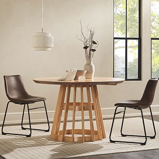 Walker Edison Round Dining Table
