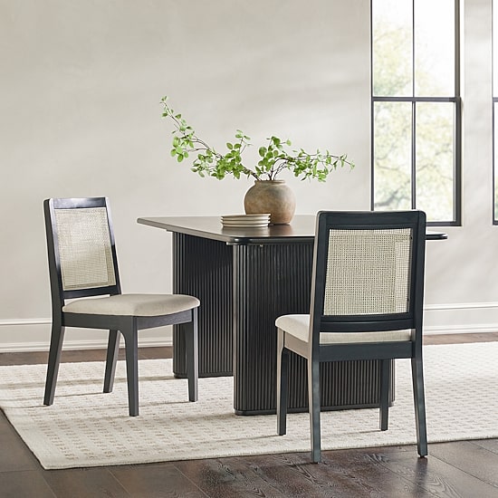 Walker Edison 2-pc. Upholstered Dining Chair