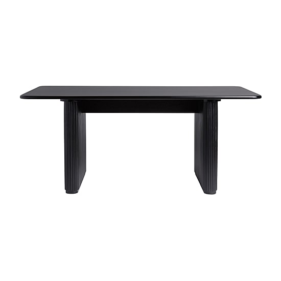 Walker Edison Rectangular Wood-Top Dining Table