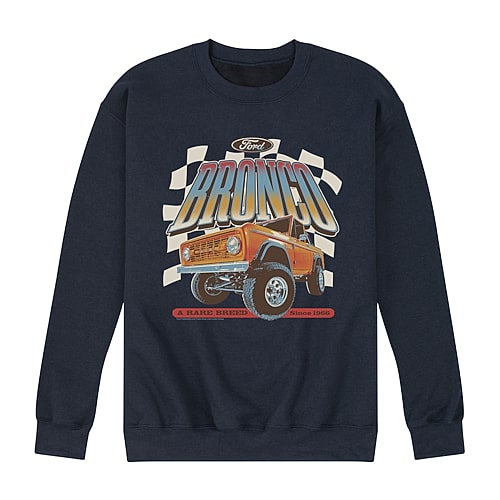 Airwaves Men's Ford Long Sleeve Crew Fleece Sweatshirt - Blue