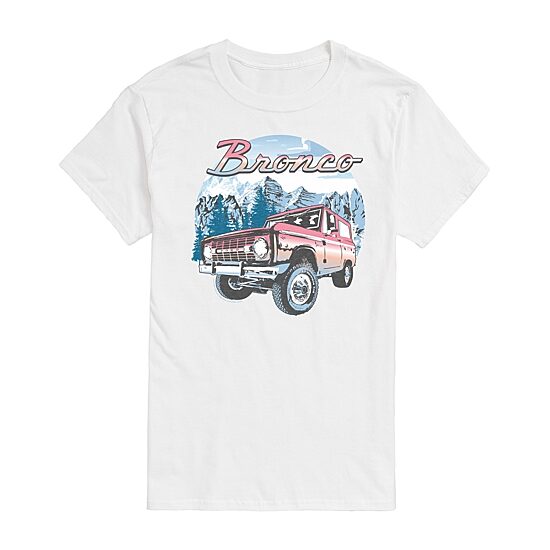 Mens Short Sleeve Ford Bronco Graphic T-Shirt