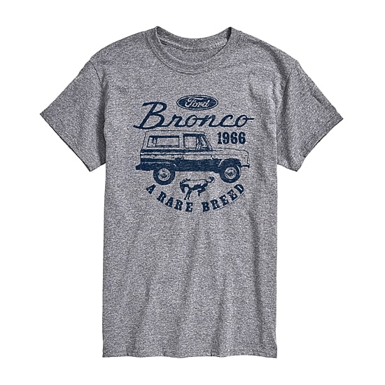 Mens Short Sleeve Bronco Graphic T-Shirt
