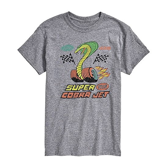 Mens Short Sleeve Cobra Graphic T-Shirt