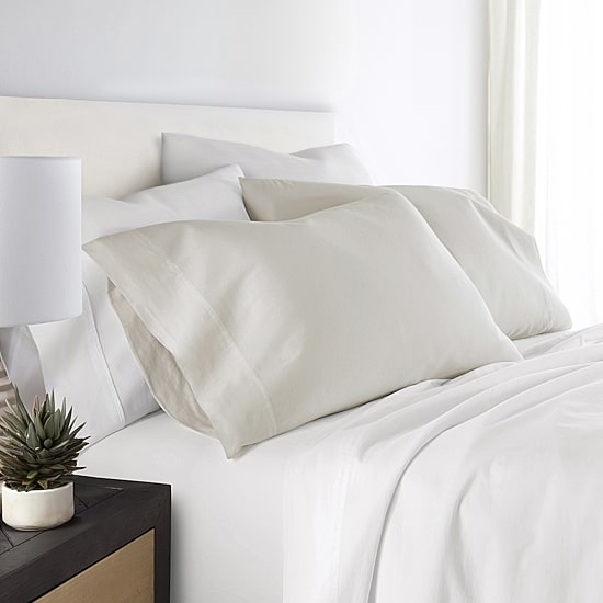 Casual Comfort Solid Cotton 300tc Pillowcase