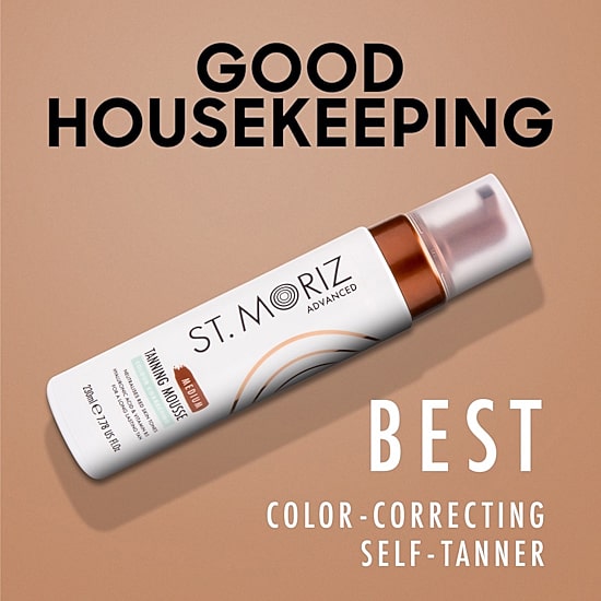 St. Moriz Advanced Color Correct Tanning Mousse - Medium