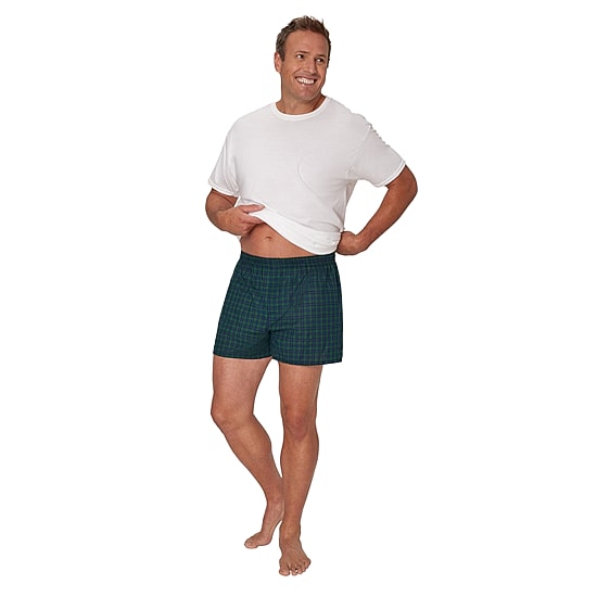 Hanes® Ultimate Big & Tall Men's Underwear 3-Pack Woven Boxers