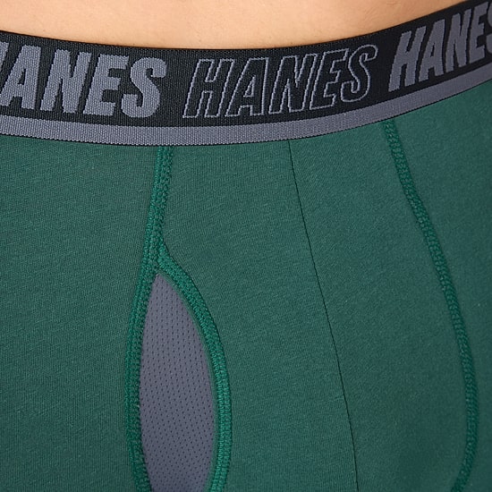 Hanes® Ultimate Men's Underwear 3-Pack Moves X-TEMP® Cotton Stretch Boxer Briefs Underwear Um5bb3