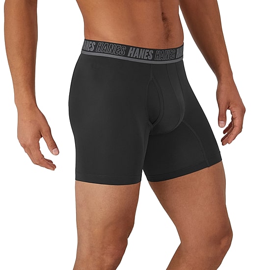 Hanes® Ultimate Men's Underwear 3-Pack Moves X-TEMP® Performance Boxer Briefs Underwear Um2be3