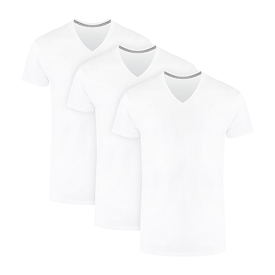 Hanes® Ultimate Men's 3-Pack ComfortBlend® V-Neck T-Shirt Undershirts