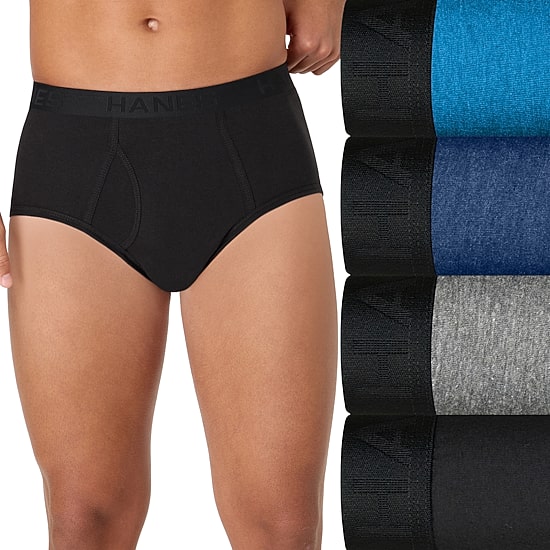 Hanes® Ultimate Men’s Underwear 4-Pack ComfortBlend® Briefs Underwear Ubbfc4