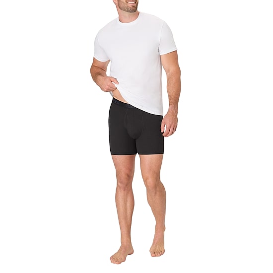 Hanes® Ultimate Big & Tall Men’s Underwear 3-Pack Comfort Flex Fit® Underwear Boxer Briefs with Total Support Pouch™ Ufsxy3