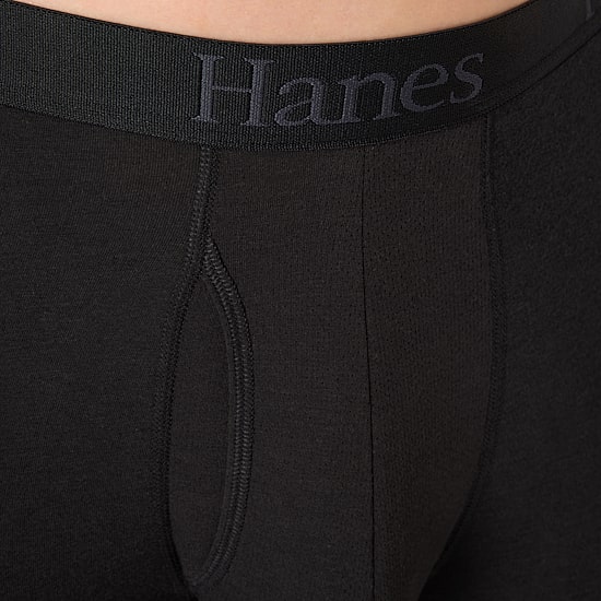 Hanes® Ultimate Big & Tall Men’s Underwear 3-Pack Comfort Flex Fit® Underwear Boxer Briefs with Total Support Pouch™ Ufsxy3