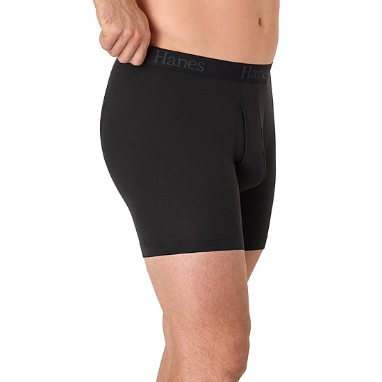 Hanes® Ultimate Big & Tall Men’s Underwear 3-Pack Comfort Flex Fit® Underwear Boxer Briefs with Total Support Pouch™ Ufsxy3