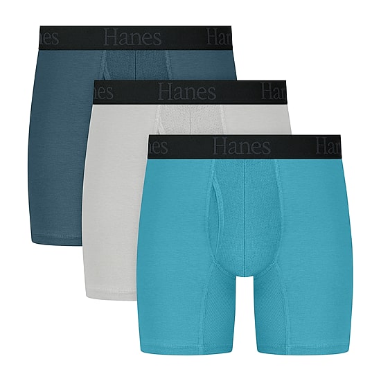 Hanes® Ultimate Men's Underwear 3-Pack Comfort Flex Fit® Boxer Brief Underwear Ucfba3