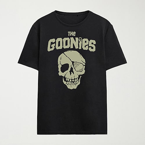 Novelty Mens Crew Neck Short Sleeve Relaxed Fit Graphic T-Shirt, Large, Black