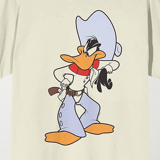 Novelty Mens Crew Neck Short Sleeve Relaxed Fit Looney Tunes Graphic T-Shirt