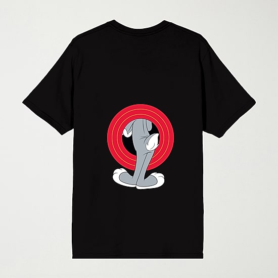 Novelty Mens Crew Neck Short Sleeve Relaxed Fit Looney Tunes Graphic T-Shirt