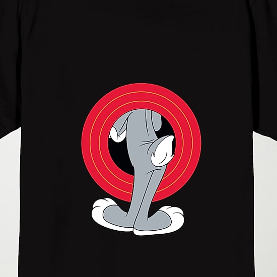 Novelty Mens Crew Neck Short Sleeve Relaxed Fit Looney Tunes Graphic T-Shirt