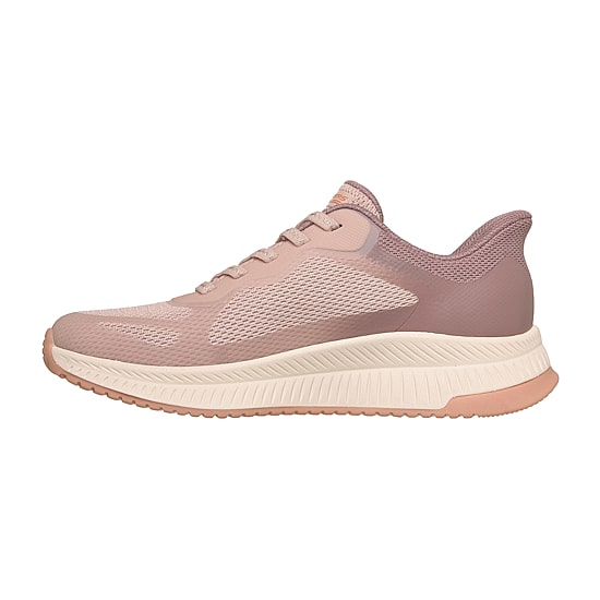 Skechers Bobs Hands Free Slip-Ins Hands Free Bobs Sport Squad 4 Womens Slip-On Walking Shoes