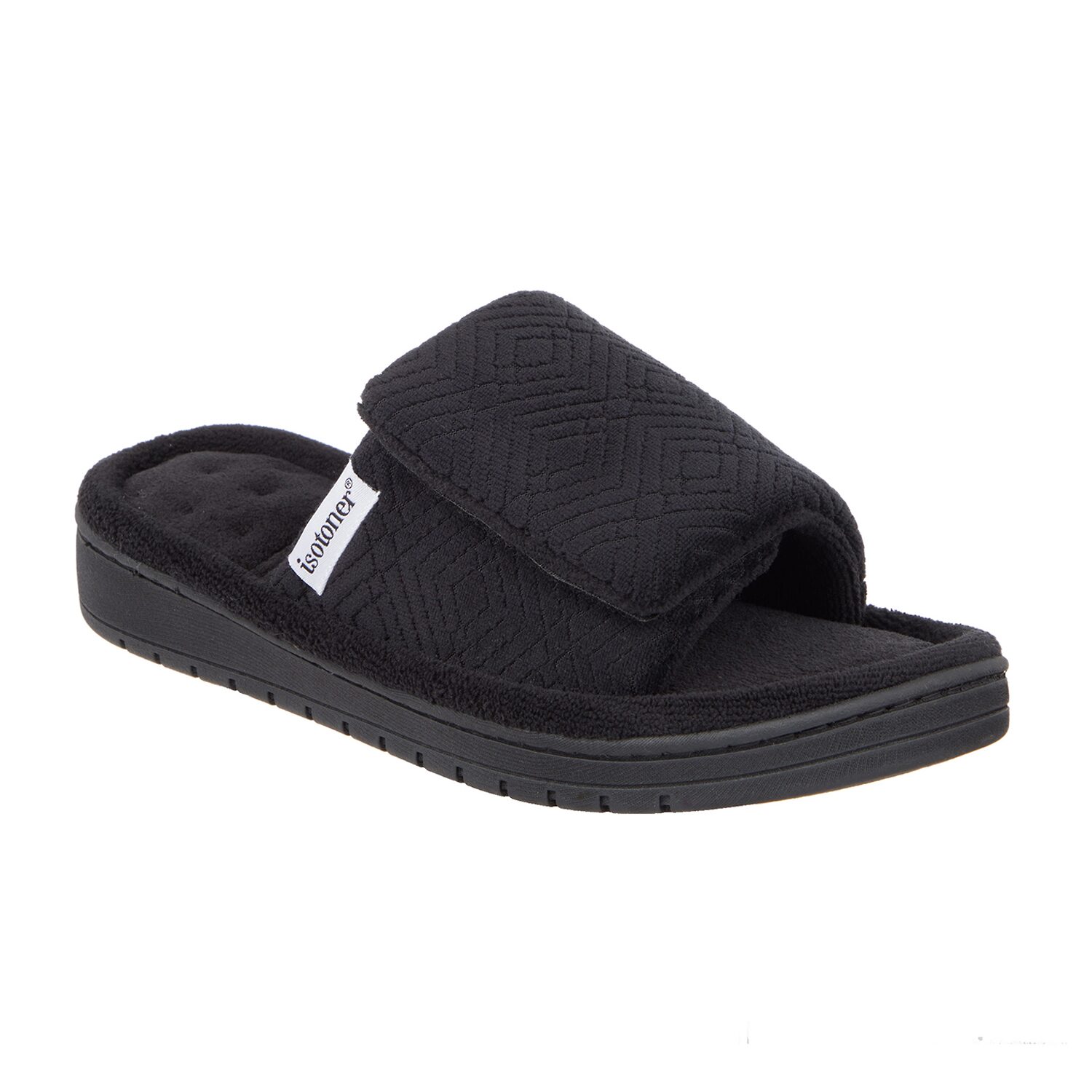 Isotoner Womens Memory Foam Slip-On Slippers