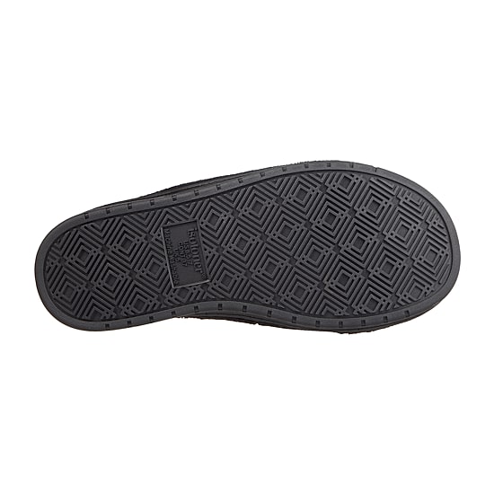 Isotoner Ribbed Knit Adjustable Womens Memory Foam Slip-On Slippers