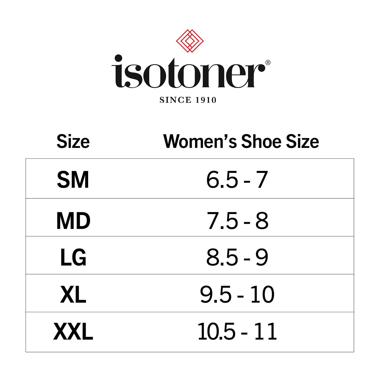 Isotoner Womens Memory Foam Slip-On Slippers