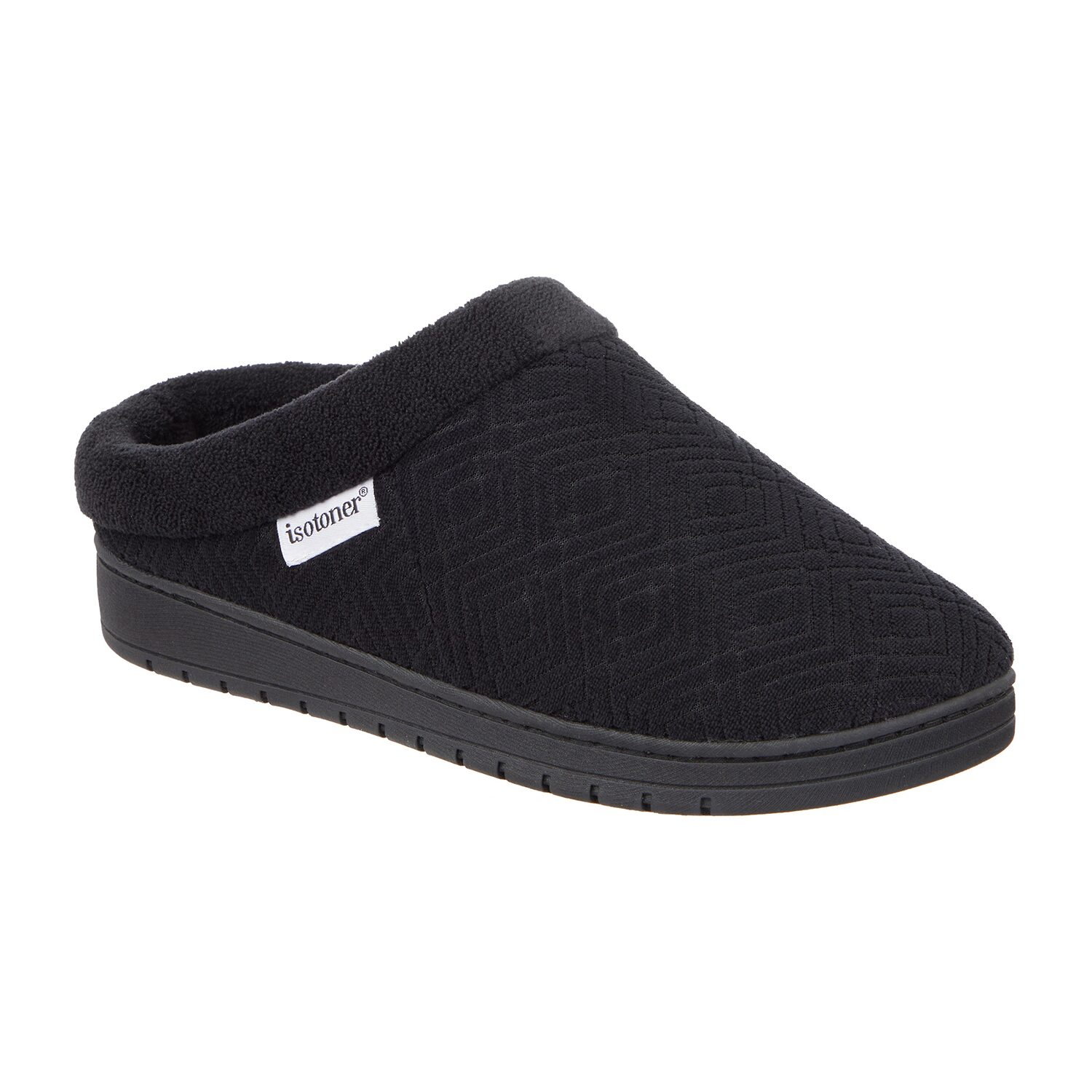 Isotoner Womens Memory Foam Slip-On Slippers