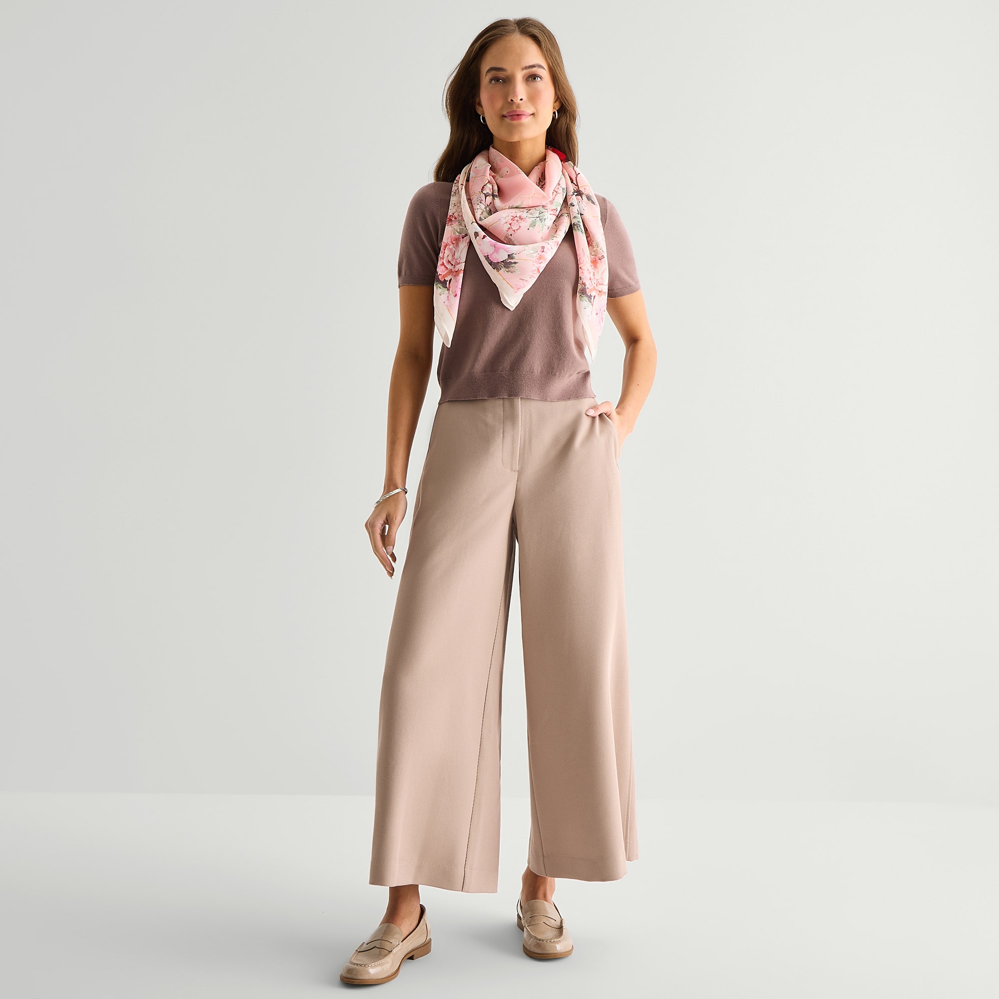 Collection Xiix Botanical Floral Square Scarf